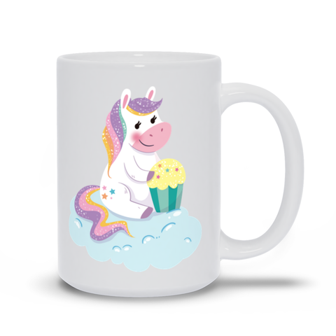 Image of Colorful Rainbow Unicorn Mug