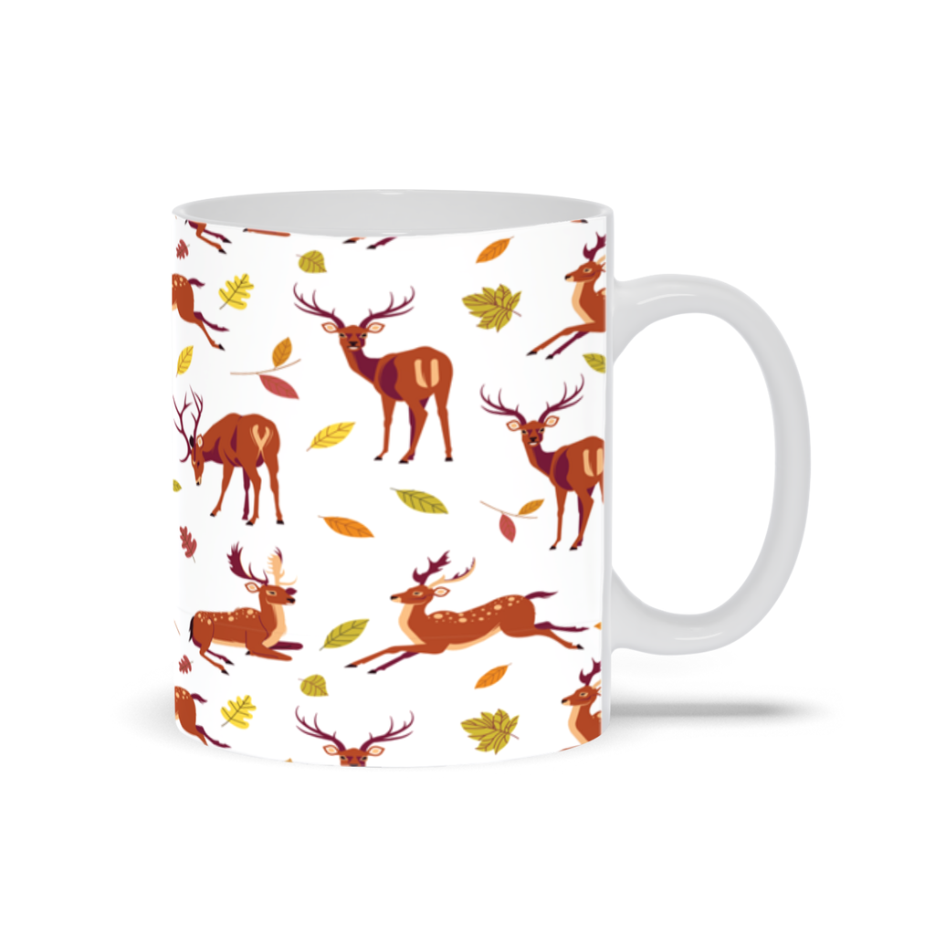 Deer Pattern Mug