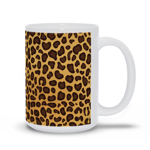Image of Leopard Print Mug