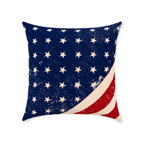 Image of American Flag Throw Pillows