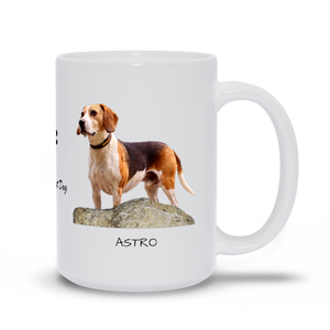 Personalized Dog Mug, Dog Coffee Mug, Pet Mug, Dog Mugs, Dog Cup, Dog Mom, Dog Lover Gift, Gift for Girlfriend, Custom Dog Photo Mug