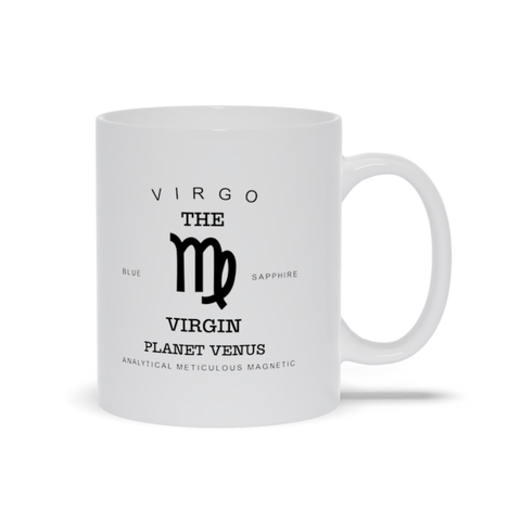 Image of Virgo Mugs, Virgo Sign Mug, Virgo Sign Gift