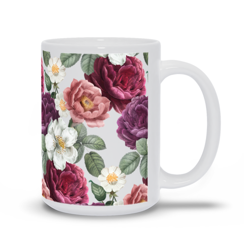 Image of Floral Vintage Design Mug