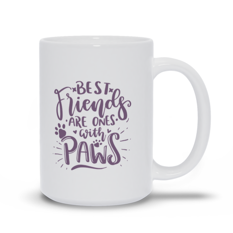 Mugs | Best Friends Are Ones With Paws