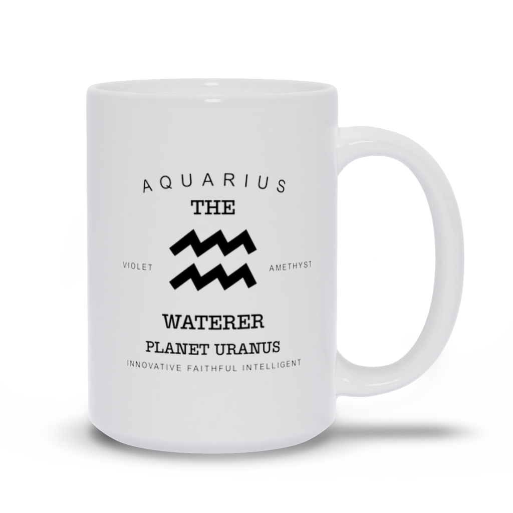 Aquarius Sign Mug