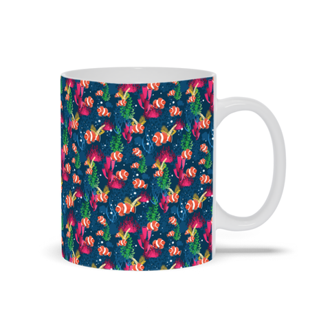 Image of Under Water with Clown Fish Mug