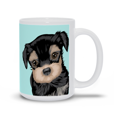 Image of Mug with Dog Quotes- "If puppies could talk, I would never try to make human friends again"
