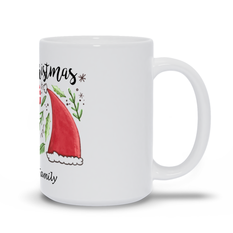 Image of Marry Christmas Mug you can personalize with your own words