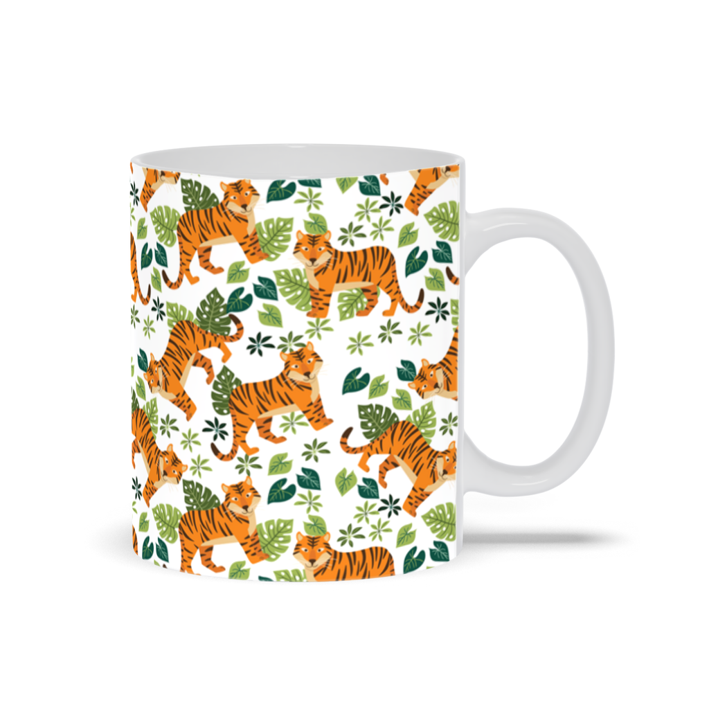 Mug with Tiger Design