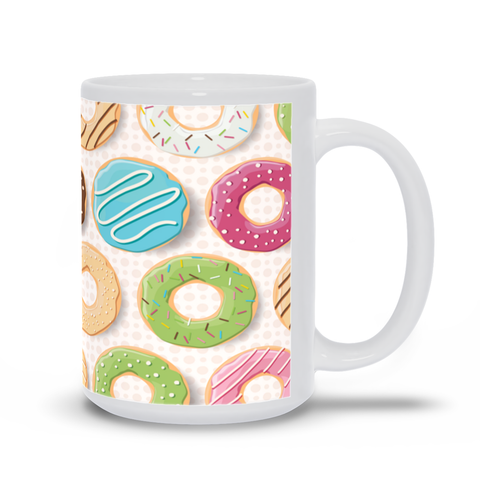 Image of Colorful Donuts Mug