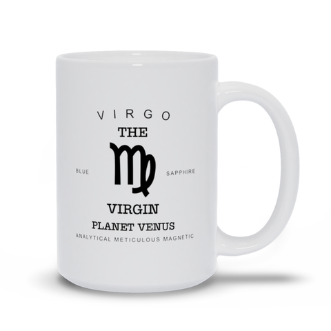 Image of Virgo Mugs, Virgo Sign Mug, Virgo Sign Gift