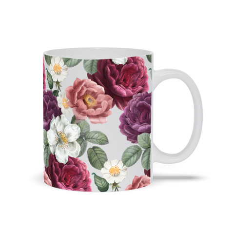 Image of Floral Vintage Design Mug