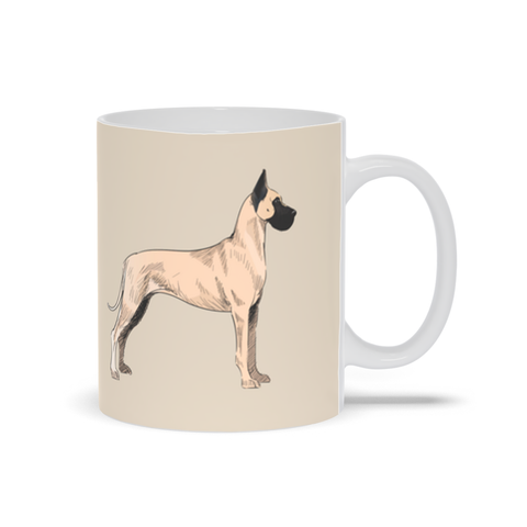 Image of Mug with Great Dane Design