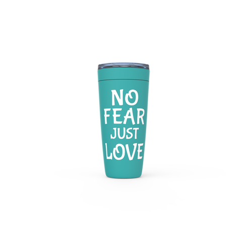 Image of NO Fear Just Love Viking Tumblers