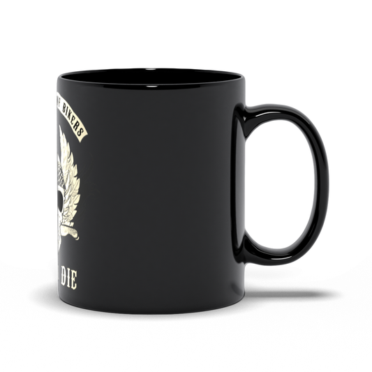 Biker Mug - Ride or Die Black Mugs