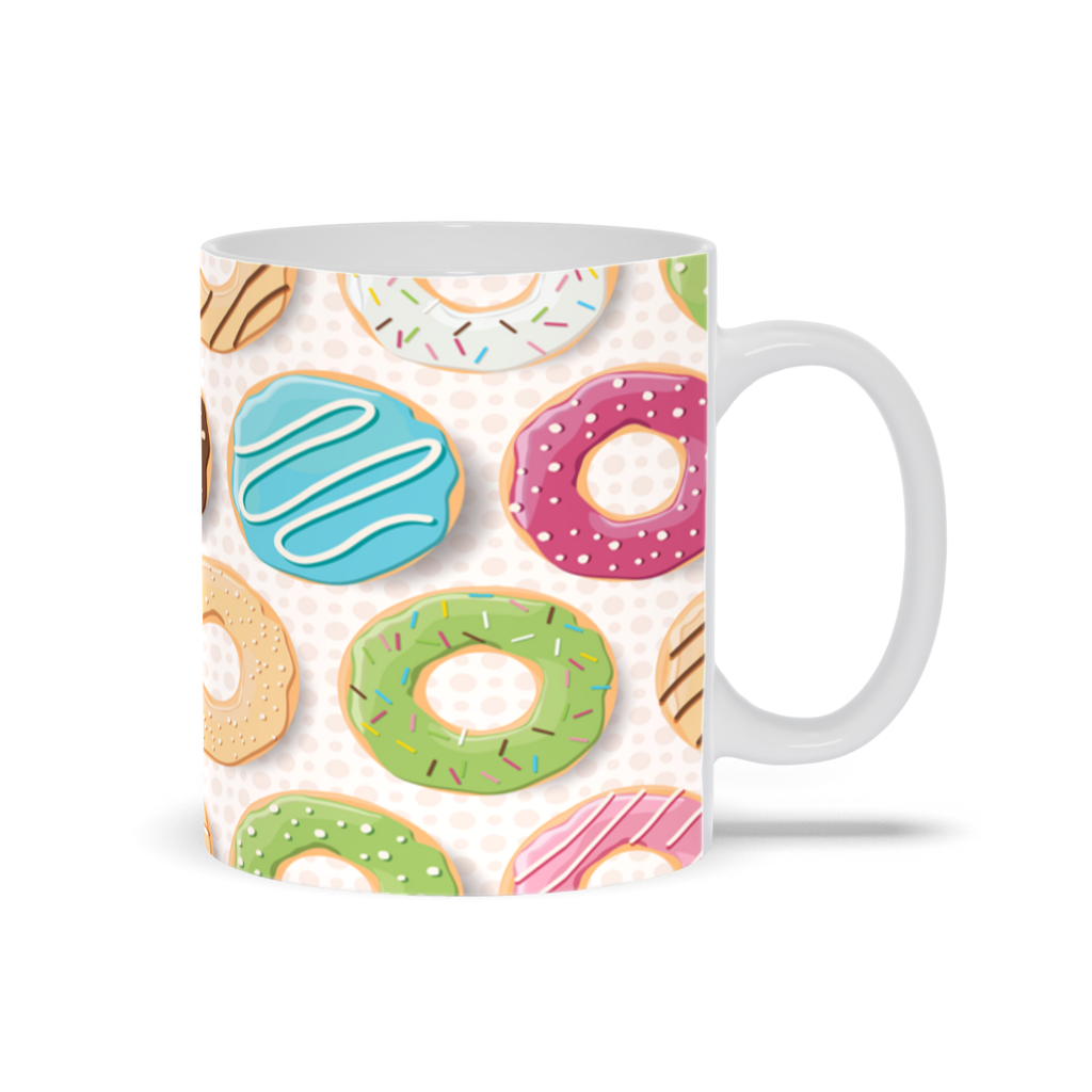 Colorful Donuts Mug