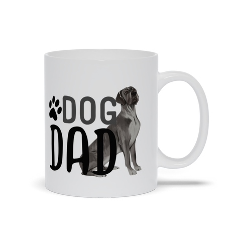 Image of Gray Great Dane Mug | Dog Dad
