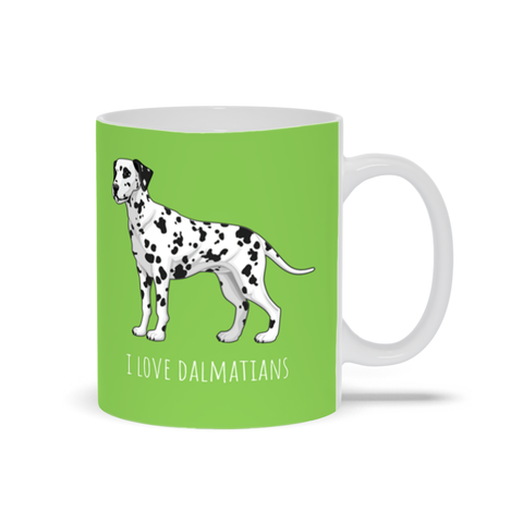 Image of I love Dalmatians Mug