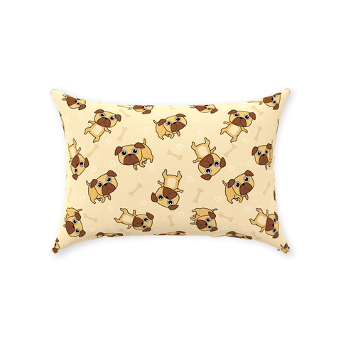 Image of Throw Pillows with Cute Puppies