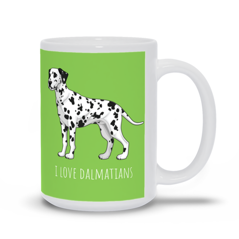 Image of I love Dalmatians Mug