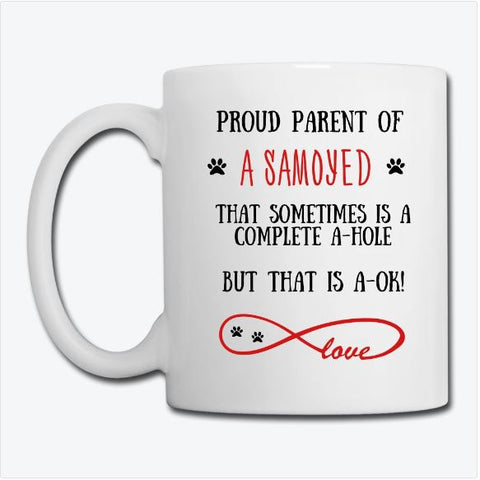 Image of Samoyed gift, Samoyed mom, Samoyed mug, Samoyed gift for women, Samoyed mom mug, Samoyed mommy, Samoyed