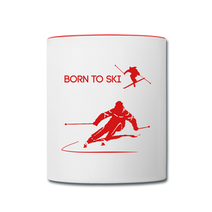 Born to Ski Coffee Mug - Give your favorite brew a stylish setting