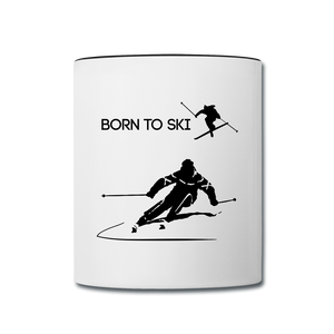 Born to Ski Cofee Mug - Give your favorite brew a stylish setting