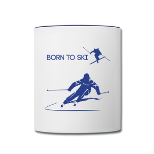 Born to Ski Coffee Mug