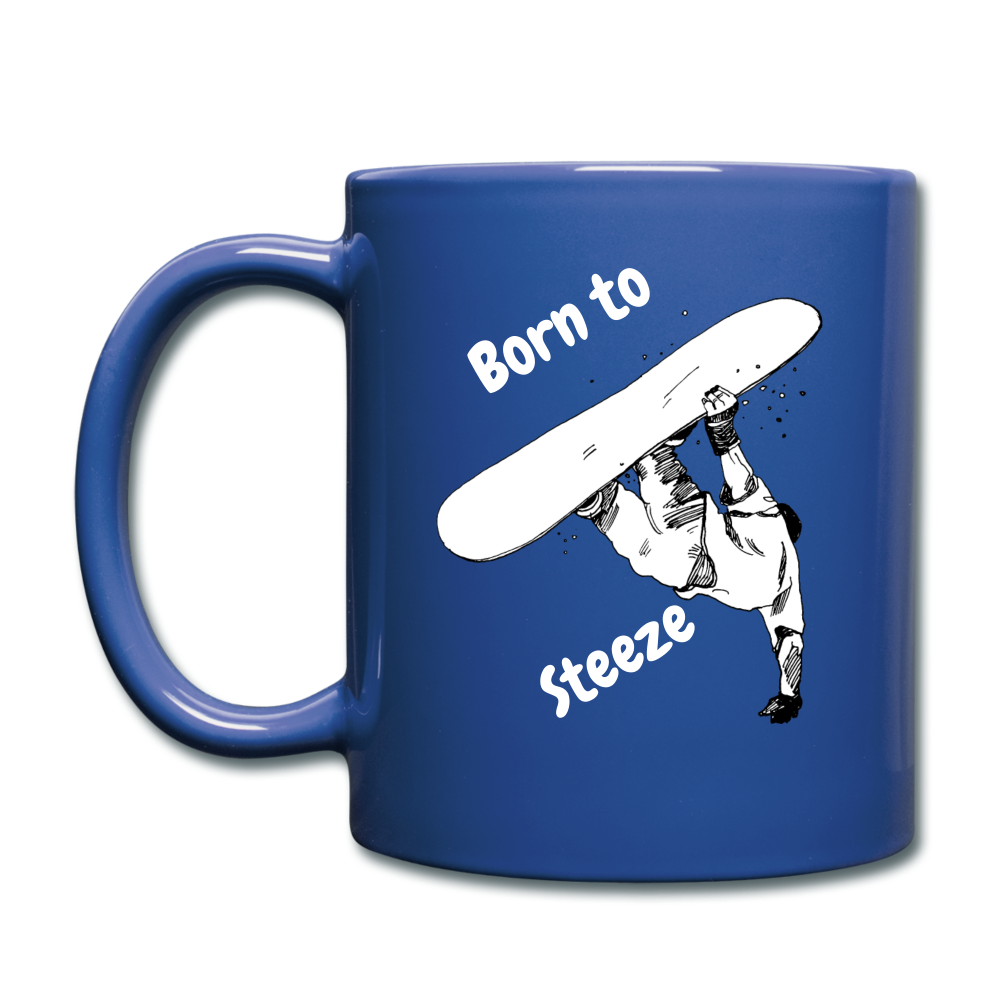 Born to Board - royal blue