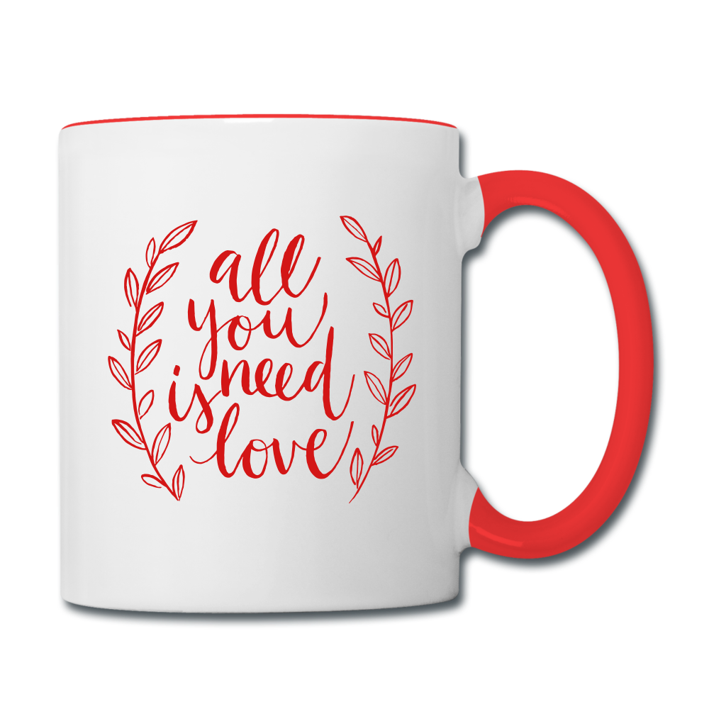 All you need is love - white/red