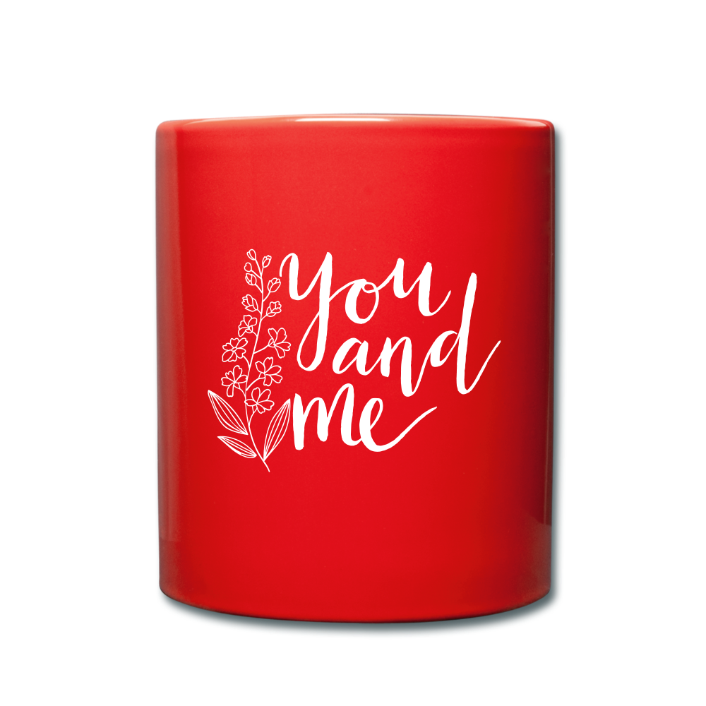 He is mine Full Color Mug - red