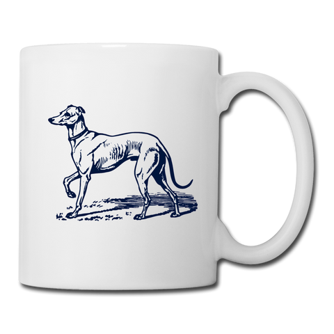 Image of I love Greyhounds Coffee/Tea Mug - white