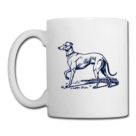 I love Greyhounds Coffee/Tea Mug - white