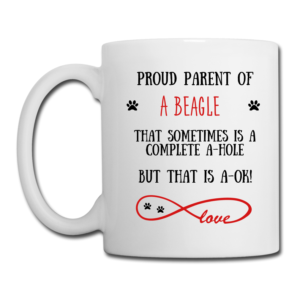 Beagle gift, Beagle mug, Beagle cup, funny Beagle gift, Beagle thank you, Beagle appreciation, Beagle gift idea - white