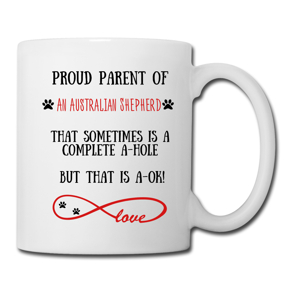 Australian Shepherd gift, Australian Shepherd mom, Australian Shepherd mug, Australian Shepherd gift for women, Australian Shepherd mom mug, Australian Shepherd mommy, Australian Shepherd - white