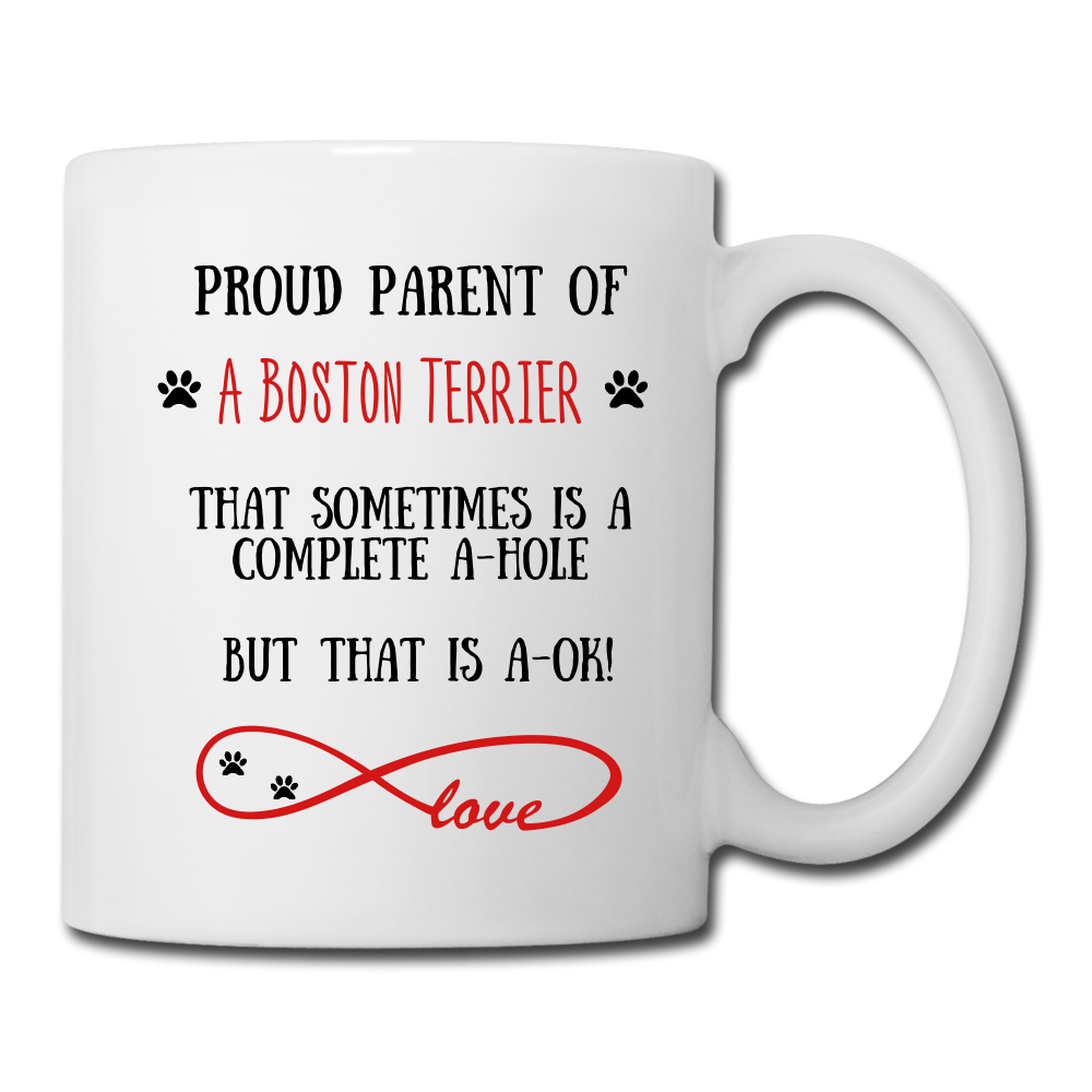 Boston Terrier gift, Boston Terrier mom, Boston Terrier mug, Boston Terrier gift for women, Boston Terrier mom mug, Boston Terrier mommy, Boston Terrier - white