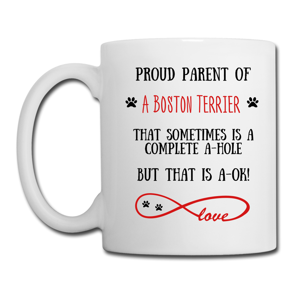 Boston Terrier gift, Boston Terrier mom, Boston Terrier mug, Boston Terrier gift for women, Boston Terrier mom mug, Boston Terrier mommy, Boston Terrier - white