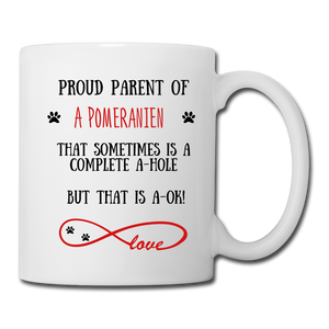 Pomeranian gift, Pomeranian mom, Pomeranianr mug, Pomeranian gift for women, Pomeranian mom mug, Pomeranian mommy, Pomeranian - white
