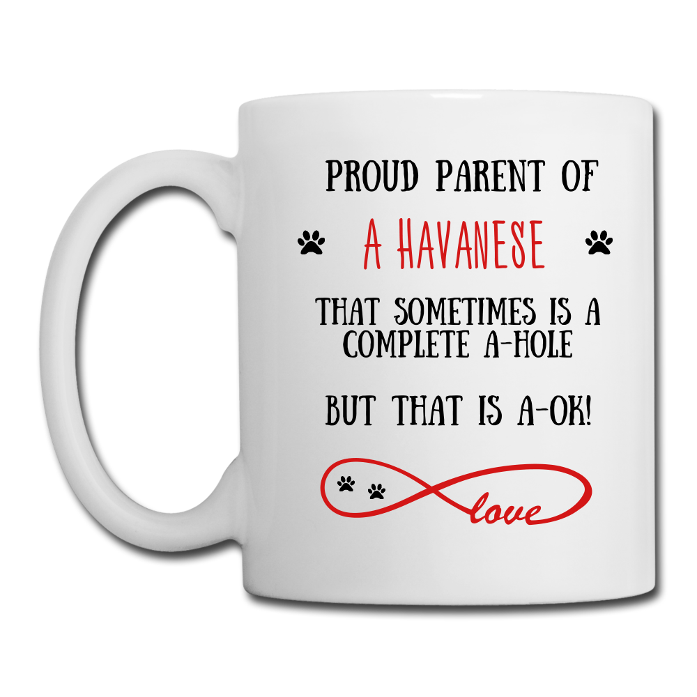 Havanese gift, Havanese mom, Havaneser mug, Havanese gift for women, Havanese mom mug, Havanese mommy, Havanese - white