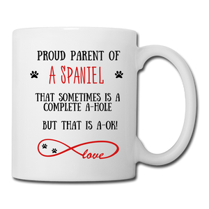 Spaniel gift, Spaniel Dog mom, Spaniel Dogr mug, Spaniel Dog gift for women, Spaniel Dog mom mug, Spaniel Dog mommy, Spaniel Dog - white