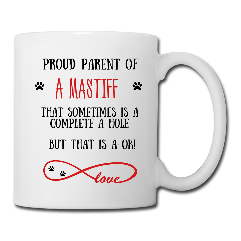 Mastiff gift, Mastiff Dog mom, Mastiff Dogr mug, Mastiff Dog gift for women, Mastiff Dog mom mug, Mastiff Dog mommy, Mastiff Dog - white