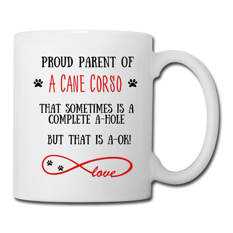Image of Cane Corso gift, Cane Corso Dog mom, Cane Corso Dogr mug, Cane Corso Dog gift for women, Cane Corso Dog mom mug, Cane Corso Dog mommy, Cane Corso Dog - white