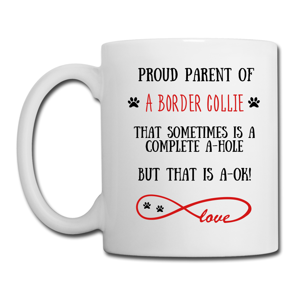 Border Collie gift, Border Collie Dog mom, Border Collie Dog mug, Border Collie Dog gift for women, Border Collie Dog mom mug, Border Collie Dog mommy, Border Collie Dog - white