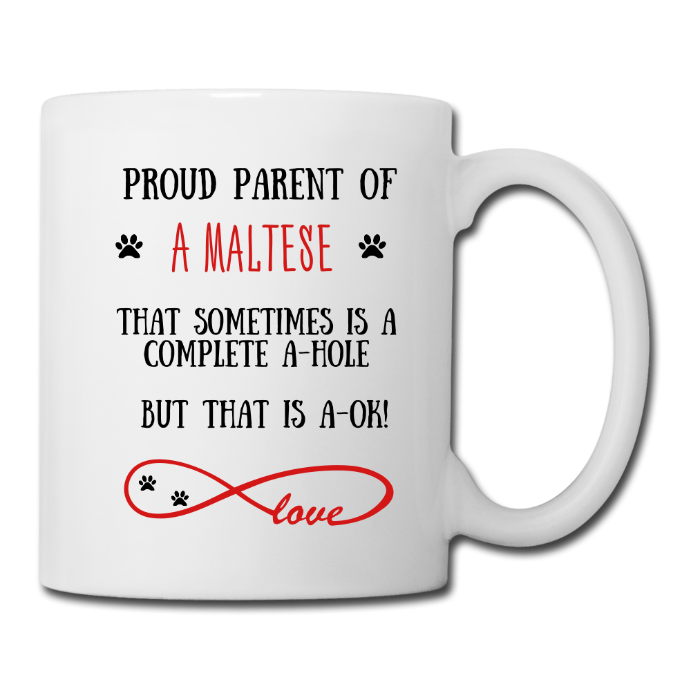 Maltese gift, Maltese Dog mom, Maltese Dog mug, Maltese Dog gift for women, Maltese Dog mom mug, Maltese Dog mommy, Maltese Dog - white