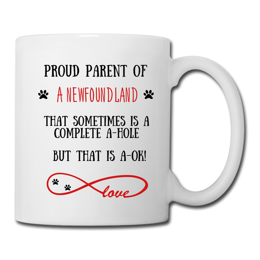 Newfoundland gift, Newfoundland mom, Newfoundland mug, Newfoundland gift for women, Newfoundland mom mug, Newfoundland mommy, Newfoundland - white