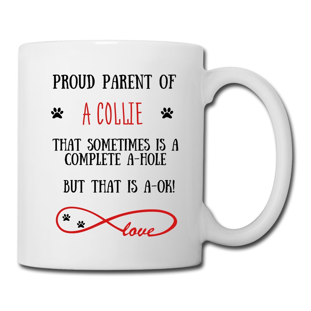 Collie gift, Collie mom, Collie mug, Collie gift for women, Collie mom mug, Collie mommy, Collie - white