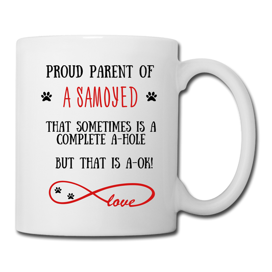 Samoyed gift, Samoyed mom, Samoyed mug, Samoyed gift for women, Samoyed mom mug, Samoyed mommy, Samoyed - white