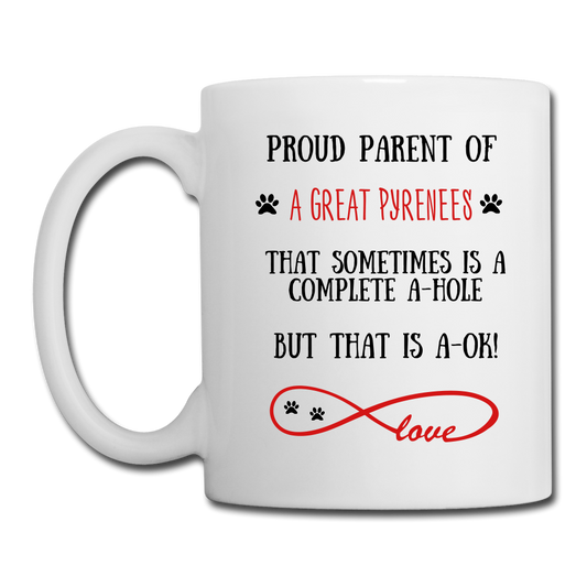 Great Pyrenees gift, Great Pyrenees mom, Great Pyrenees mug, Great Pyrenees gift for women, Great Pyrenees mom mug, Great Pyrenees mommy, Great Pyrenees - white
