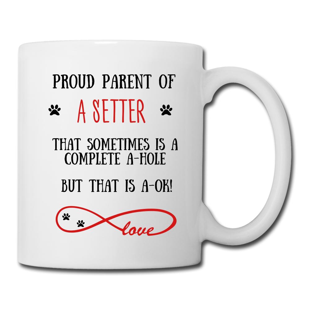 Setter gift, Setter mom, Setter mug, Setter gift for women, Setter mom mug, Setter mommy, Setter - white