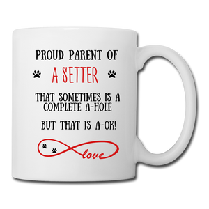 Setter gift, Setter mom, Setter mug, Setter gift for women, Setter mom mug, Setter mommy, Setter - white